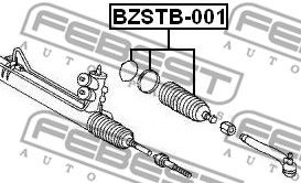 FEBEST bzstb001 -  Пыльник, рулевое управление