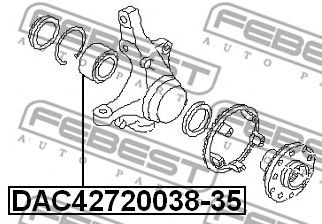 FEBEST dac4272003835 -  Подшипник ступичный передний
