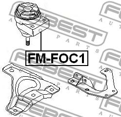 FEBEST fmfoc1 -  Подушка двигателя правая
