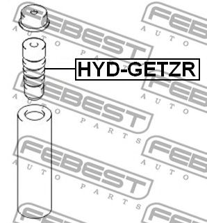 FEBEST hydgetzr -  Отбойник амортизатора заднего