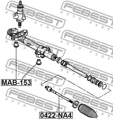 FEBEST mab153 -  Подвеска, рулевое управление