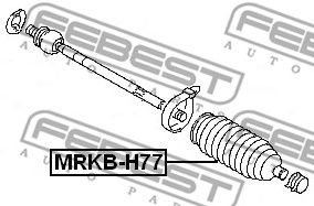 FEBEST mrkbh77 -  Пыльник, рулевое управление
