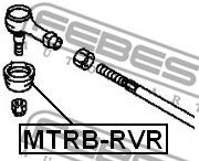 FEBEST mtrbrvr -  Ремкомплект, наконечник поперечной рулевой тяги