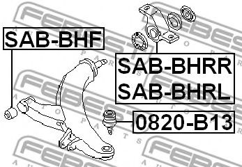 FEBEST sabbhrr -  Подвеска, рычаг независимой подвески колеса