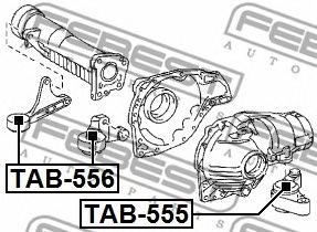 FEBEST tab555 -  Опора, дифференциал