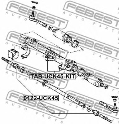 FEBEST tabuck45kit -  Подвеска, рулевое управление