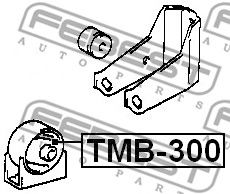 FEBEST tmb300 -  Подвеска, двигатель