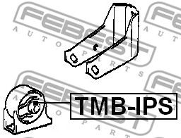 FEBEST tmbips -  Подвеска, двигатель