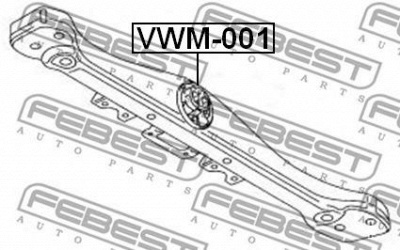 FEBEST vwm001 -  Подвеска, автоматическая коробка передач
