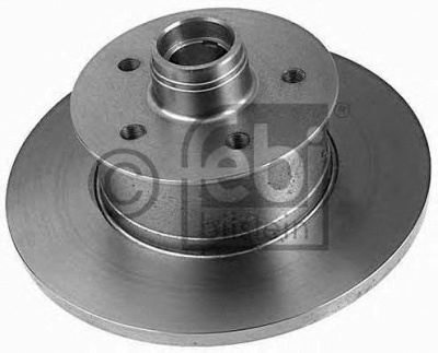 FEBI 02584 -  Диск тормозной передний