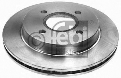 FEBI 05644 -  Диск тормозной задний вентилируемый