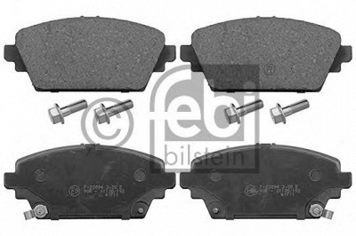 FEBI 116204 -  Комплект тормозных колодок, дисковый тормоз