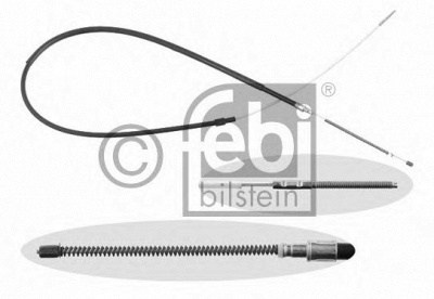 FEBI 14200 -  Трос, стояночная тормозная система