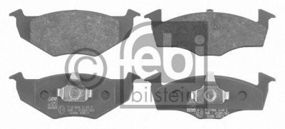 FEBI 16006 -  Колодки тормозные дисковые передние, комплект