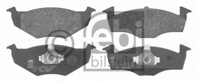 FEBI 16044 -  Колодки тормозные дисковые передние, комплект
