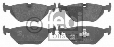 FEBI 16196 -  Колодки тормозные дисковые задниеие, комплект