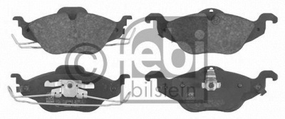 FEBI 16233 -  Колодки тормозные дисковые передние, комплект