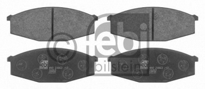 FEBI 16263 -  Комплект тормозных колодок, дисковый тормоз