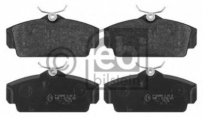 FEBI 16388 -  Комплект тормозных колодок, дисковый тормоз