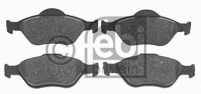FEBI 16401 -  Колодки тормозные дисковые передние, комплект
