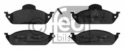 FEBI 16410 -  Колодки тормозные дисковые передние, комплект