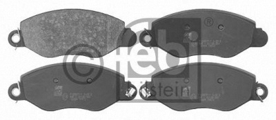 FEBI 16424 -  Колодки тормозные дисковые передние, комплект