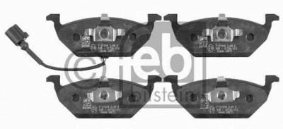 FEBI 16446 -  Колодки тормозные дисковые передние, комплект