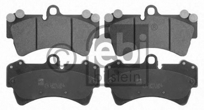 FEBI 16460 -  Колодки тормозные дисковые передние, комплект