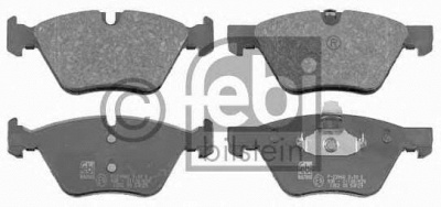 FEBI 16503 -  Колодки тормозные дисковые передние, комплект