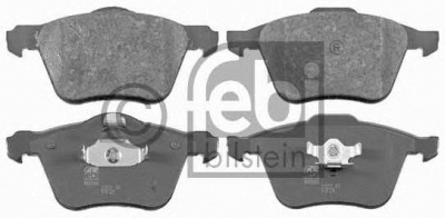 FEBI 16504 -  Колодки тормозные дисковые передние, комплект