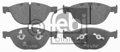 FEBI 16519 -  Колодки тормозные дисковые передние, комплект