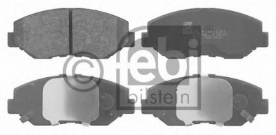 FEBI 16552 -  Колодки тормозные дисковые передние, комплект