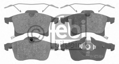 FEBI 16603 -  Колодки тормозные дисковые передние, комплект