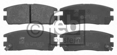 FEBI 16641 -  Колодки тормозные дисковые задниеие, комплект