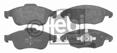 FEBI 16713 -  Колодки тормозные дисковые передние, комплект