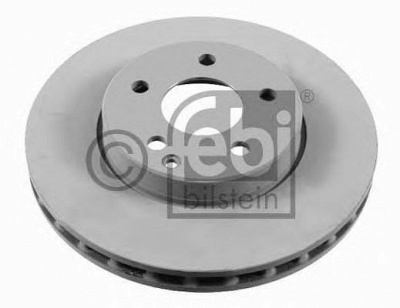 FEBI 22156 -  Диск тормозной передний вентилируемый