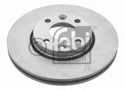 FEBI 24165 -  Диск тормозной передний вентилируемый