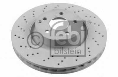 FEBI 26407 -  Диск тормозной передний вентилируемый