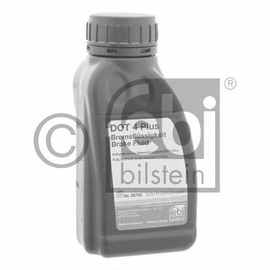 FEBI 26748 -  Жидкость тормозная dot 4, Brake Fluid Plus, 0.25л