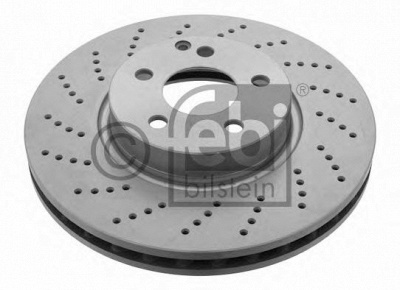 FEBI 30553 -  Диск тормозной передний вентилируемый