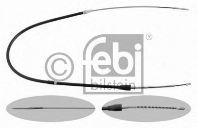 FEBI 30765 -  Трос, стояночная тормозная система