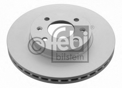 FEBI 31318 -  Диск тормозной передний вентилируемый