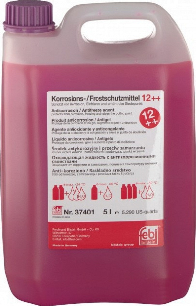 FEBI Coolant G12 Plus Plus Concentrate 5L