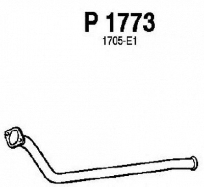 FENNO p1773 -  Труба выхлопного газа