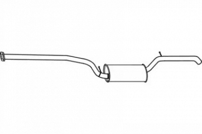 FENNO p23030 -  Глушитель выхлопных газов конечный