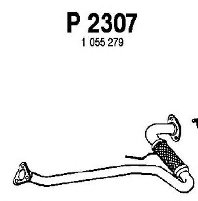 FENNO p2307 -  Труба выхлопного газа