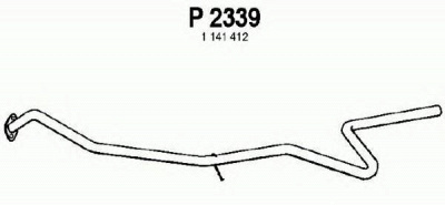 FENNO p2339 -  Труба выхлопного газа
