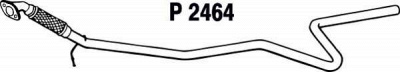 FENNO p2464 -  Труба выхлопного газа
