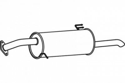 FENNO p31028 -  Глушитель выхлопных газов конечный