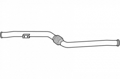 FENNO p36008 -  Труба выхлопного газа
